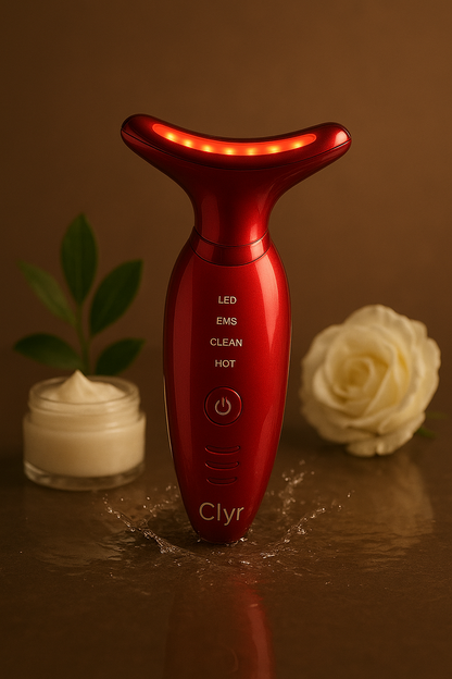 CLYR Microcurrent + LED Face Lifting Device