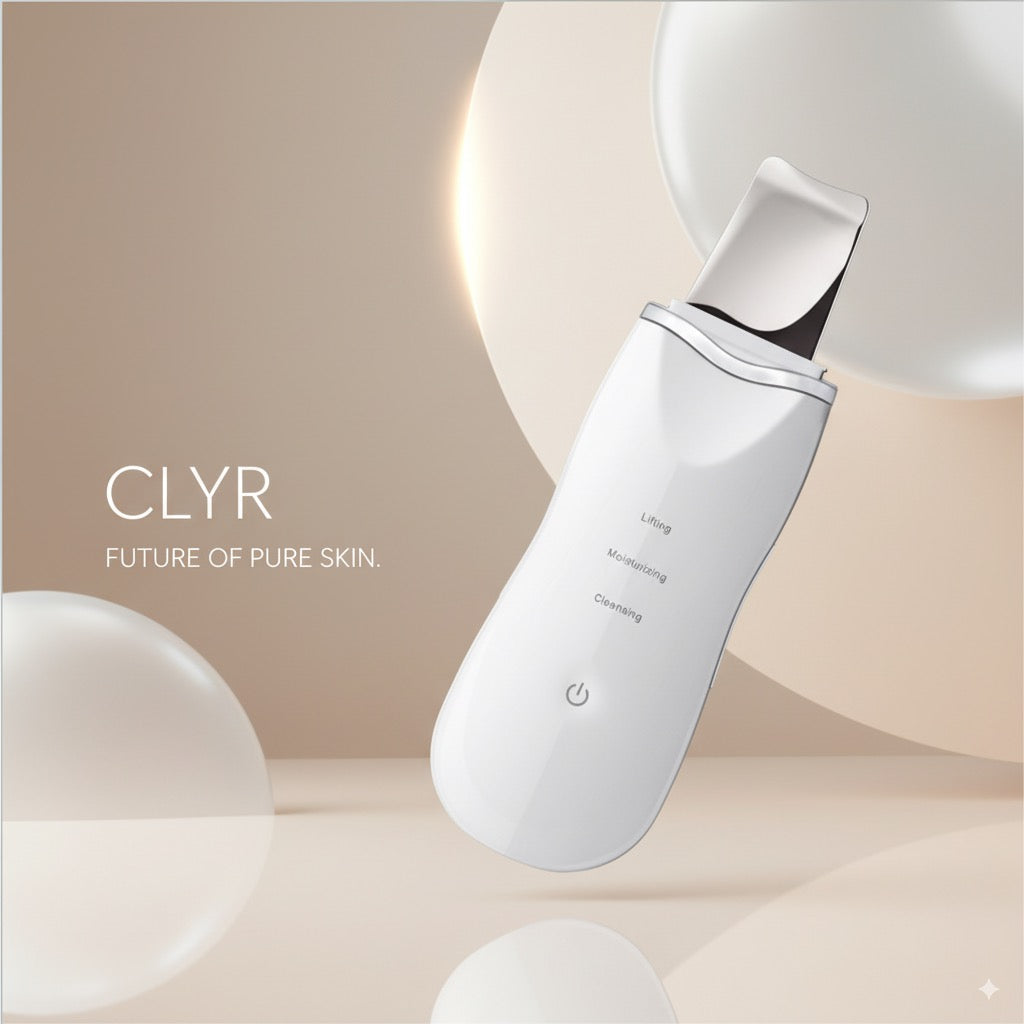 CLYR ULTRASONIC SKIN SCRUBBER