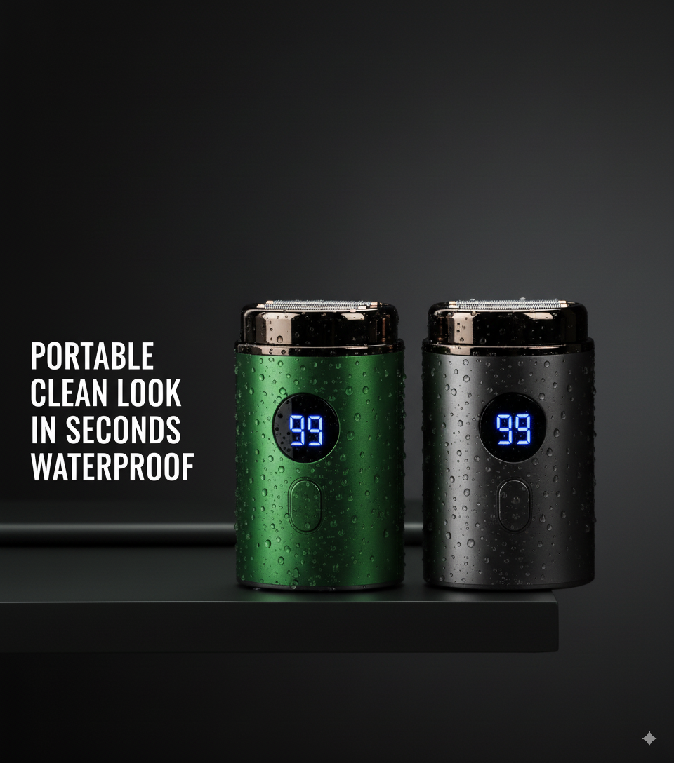 CLYR  Portable Steel Shaver – The Future of Grooming