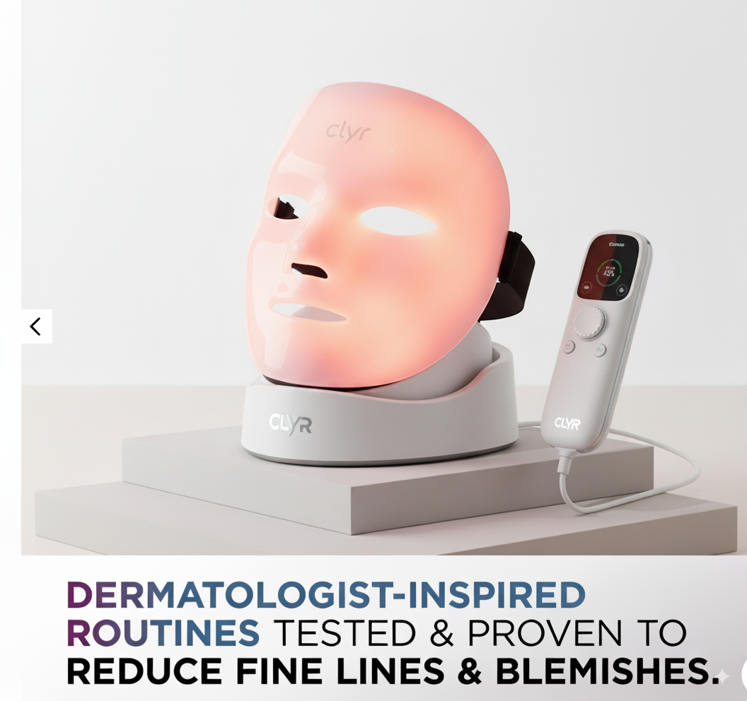 LED Skin Rejuvenation Mask – Collagen Boost & Acne Care