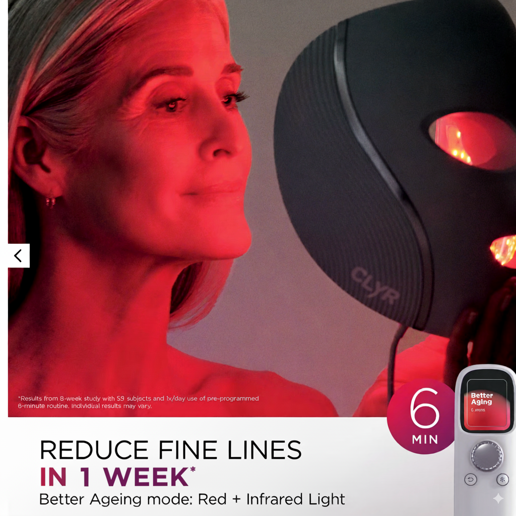 LED Skin Rejuvenation Mask – Collagen Boost & Acne Care