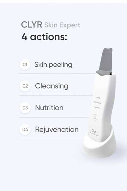 CLYR ULTRASONIC SKIN SCRUBBER