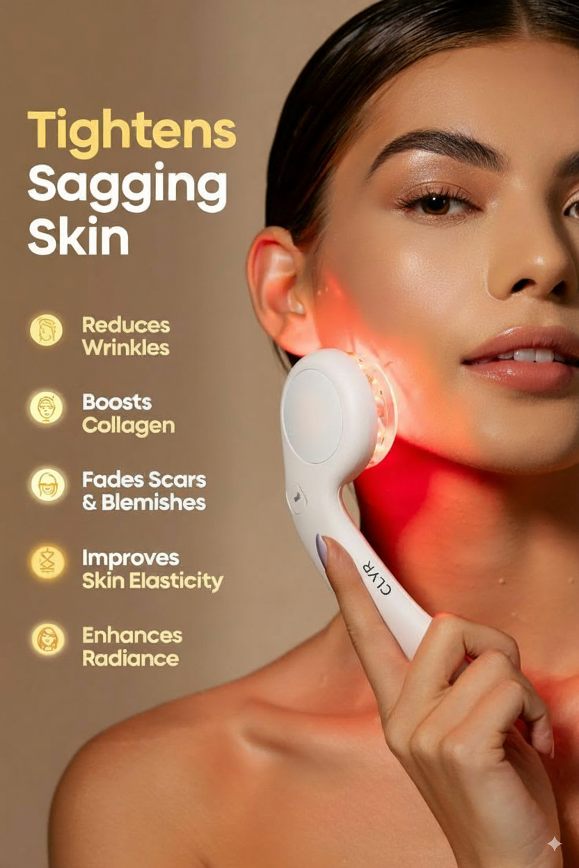 CLYR Microcurrent + LED Face Lifting Device