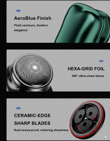CLYR  Portable Steel Shaver – The Future of Grooming
