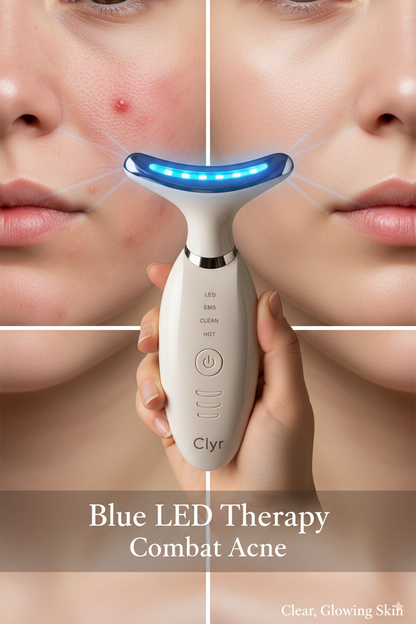 CLYR Microcurrent + LED Face Lifting Device