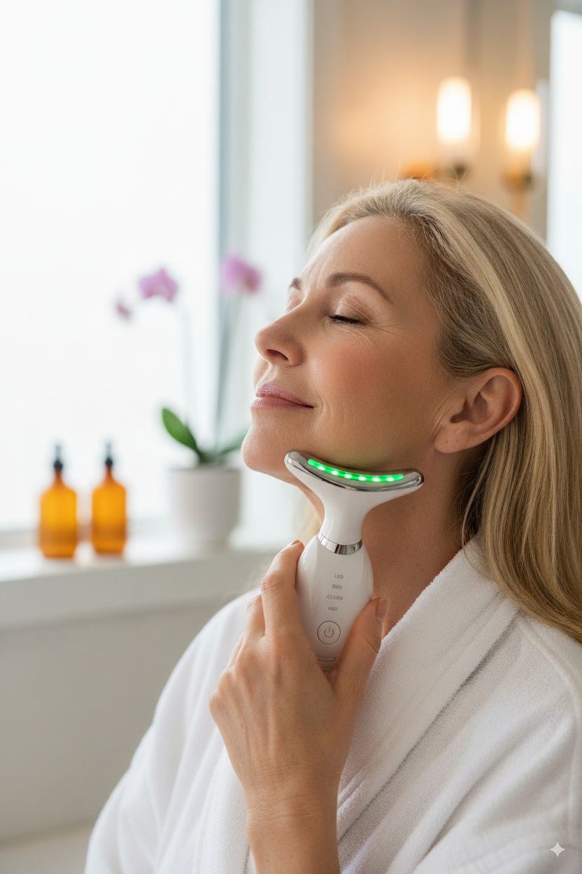 CLYR Microcurrent + LED Face Lifting Device